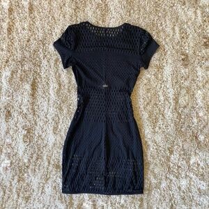 ALO yoga fishnet dress